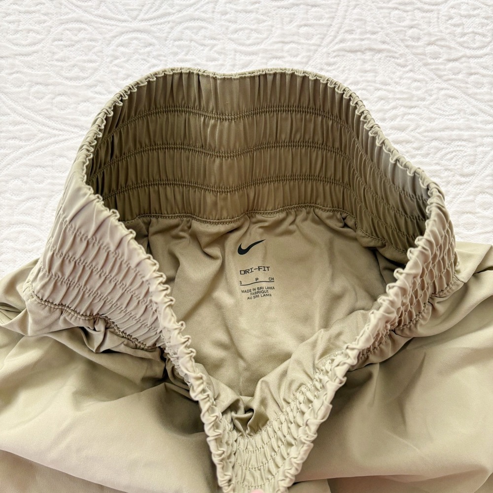 Nike‎ Women's Dri-Fit Ultra High Waisted 3" Brief-Lined Shorts, Neutral Olive - Picture 5 of 5